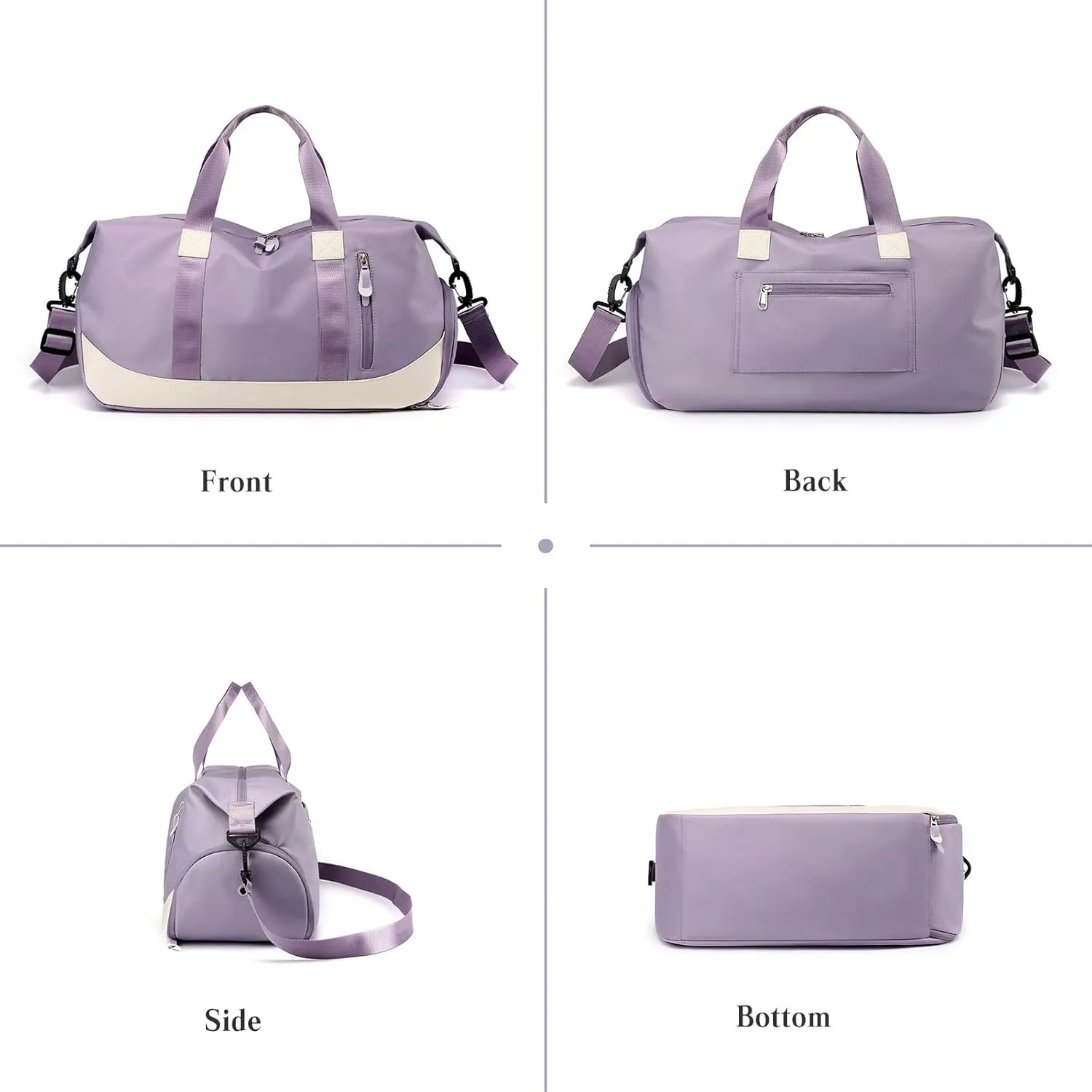 Nylon Travel Duffel Bag for Women
