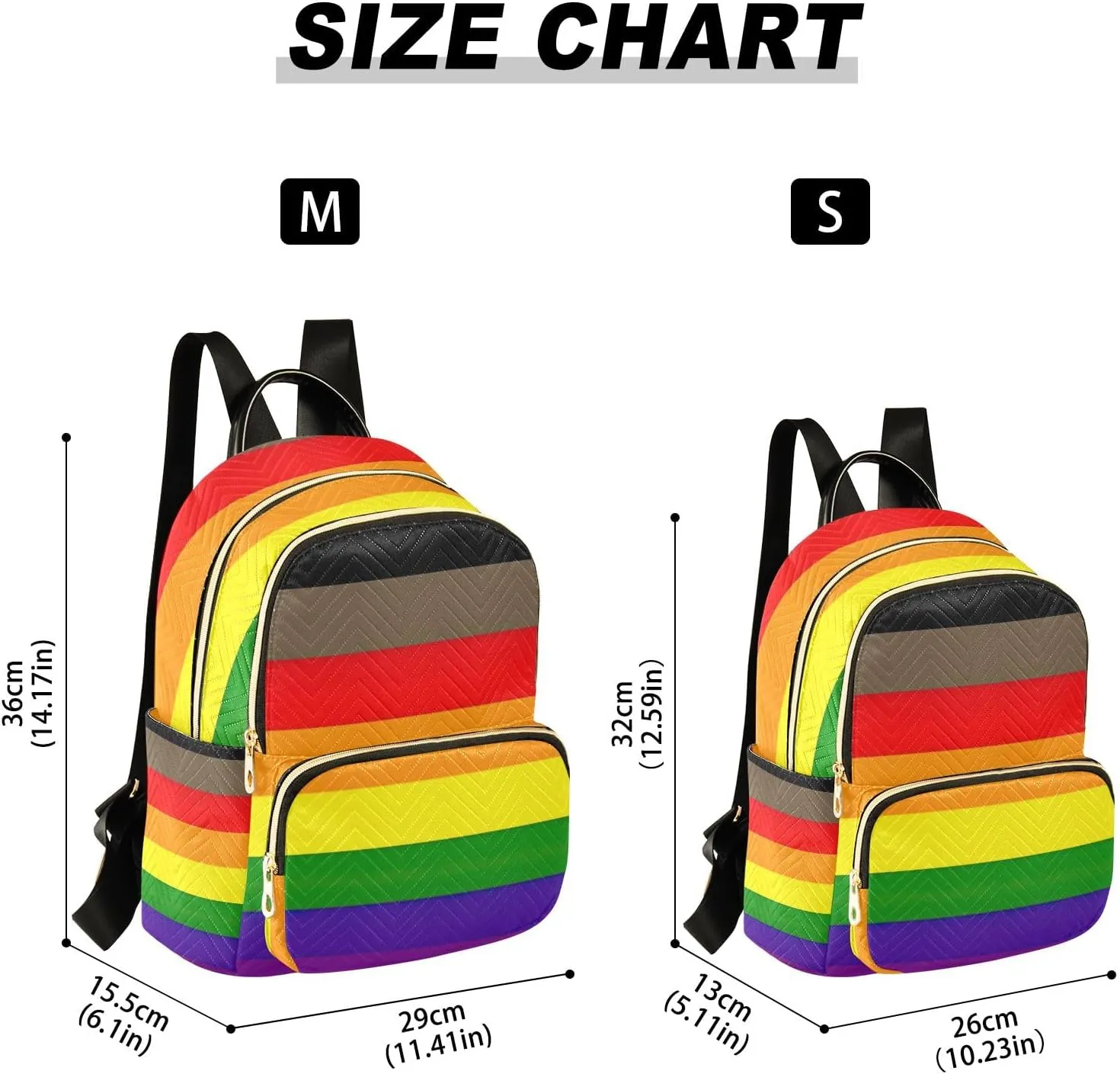 ODAWA Philadelphia Pride Flag Women's Backpack Purse Anti-theft Casual Shoulder Bag Travel Lightweight Backpack