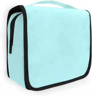 ODAWA Toiletry Bag Pale Turquoise Hanging Cosmetic Toiletry Bag Cosmetic Travel Toiletry Organizer for Women