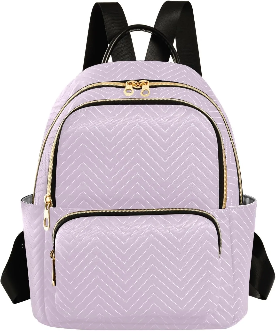 ODAWA Travel Backpack Women, Pail Lilac Anti-theft Casual Shoulder Bag Light Weight Backpacks for Travel