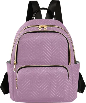 Opera Mauve Women's Backpack Purse Anti Theft Ladies Backpack Travel Lightweight Backpacks