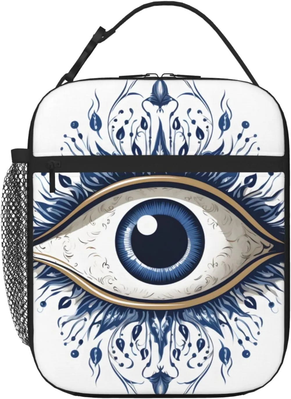 OSAM SPACE Egyptian Eye Lunch Bag Insulated, Ancient Leakproof Lunch Box Tote Bag Cooler Lunch Organizer for Work Picnic Travel Camping Lunch Box for Women