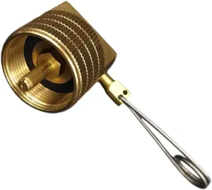 Outdoor Camp Tanks Adapter Portable Butanes Refill Adapter Camp Stove Propanes Refill Adapter Convertor Enduring