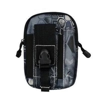 Outdoor Camping Climbing BagTactical Military Molle Hip Waist Belt Wallet Pouch Purse Phone Case for iPhone 7 for Samsung