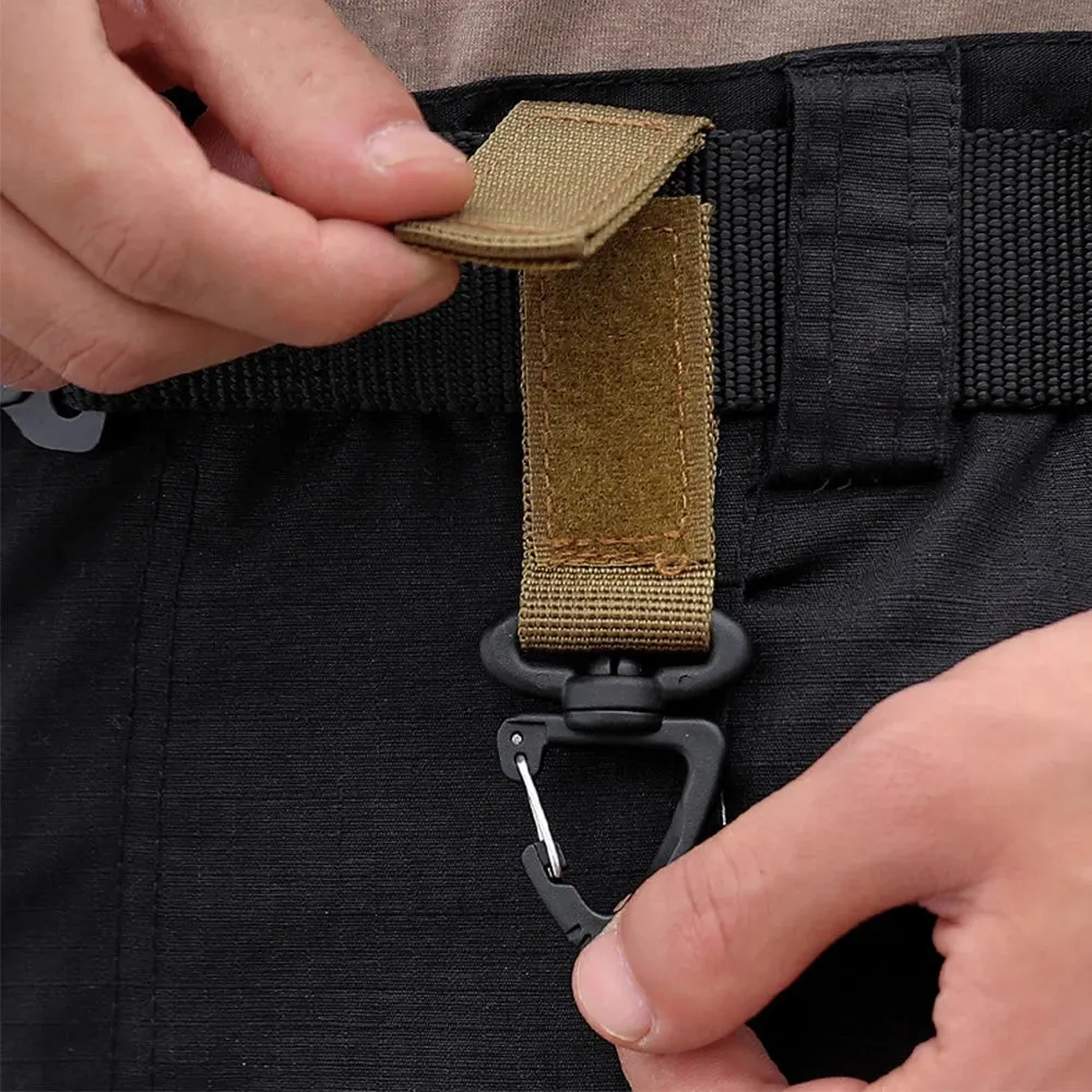 Outdoor Camping Molle Tactical Backpack Key Hook