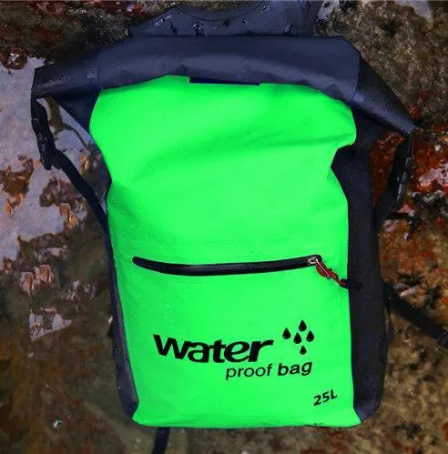 Outdoor Waterproof Swimming Backpack, Dry Sack, Travel Waterproof Bag