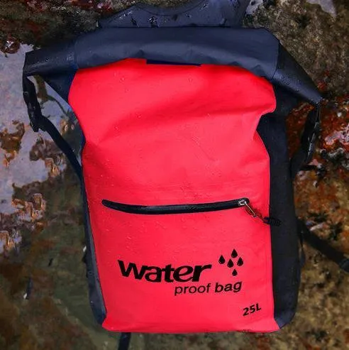 Outdoor Waterproof Swimming Backpack, Dry Sack, Travel Waterproof Bag