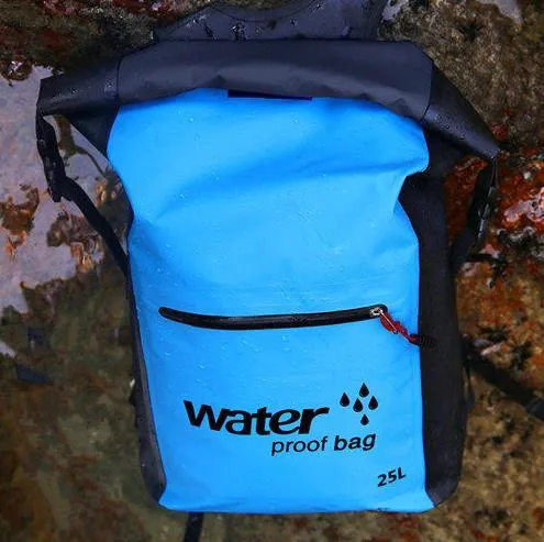 Outdoor Waterproof Swimming Backpack, Dry Sack, Travel Waterproof Bag
