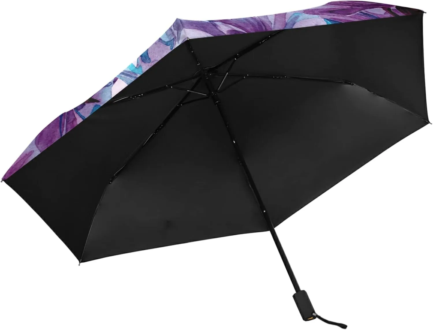Oyihfvs Parasol Folding Umbrella, Reinforced Windproof Waterproof, Portable Compact Anti-UV Sun Rain Protection for Travel Outdoor