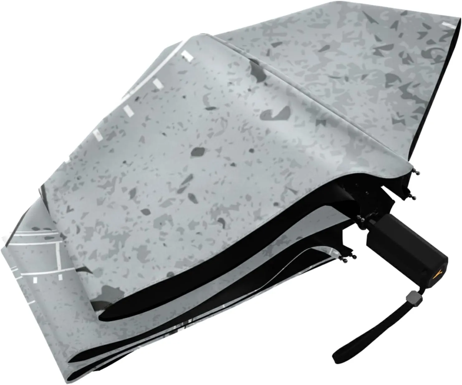 Oyihfvs Parasol Folding Umbrella, Reinforced Windproof Waterproof, Portable Compact Anti-UV Sun Rain Protection for Travel Outdoor