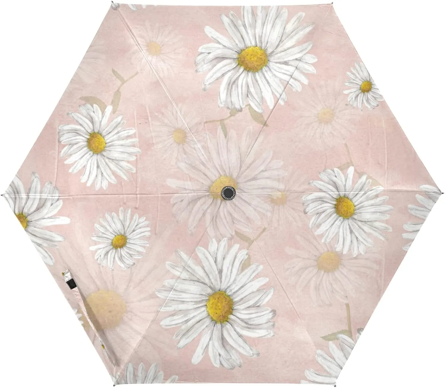 Oyihfvs Parasol Folding Umbrella, Reinforced Windproof Waterproof, Portable Compact Anti-UV Sun Rain Protection for Travel Outdoor