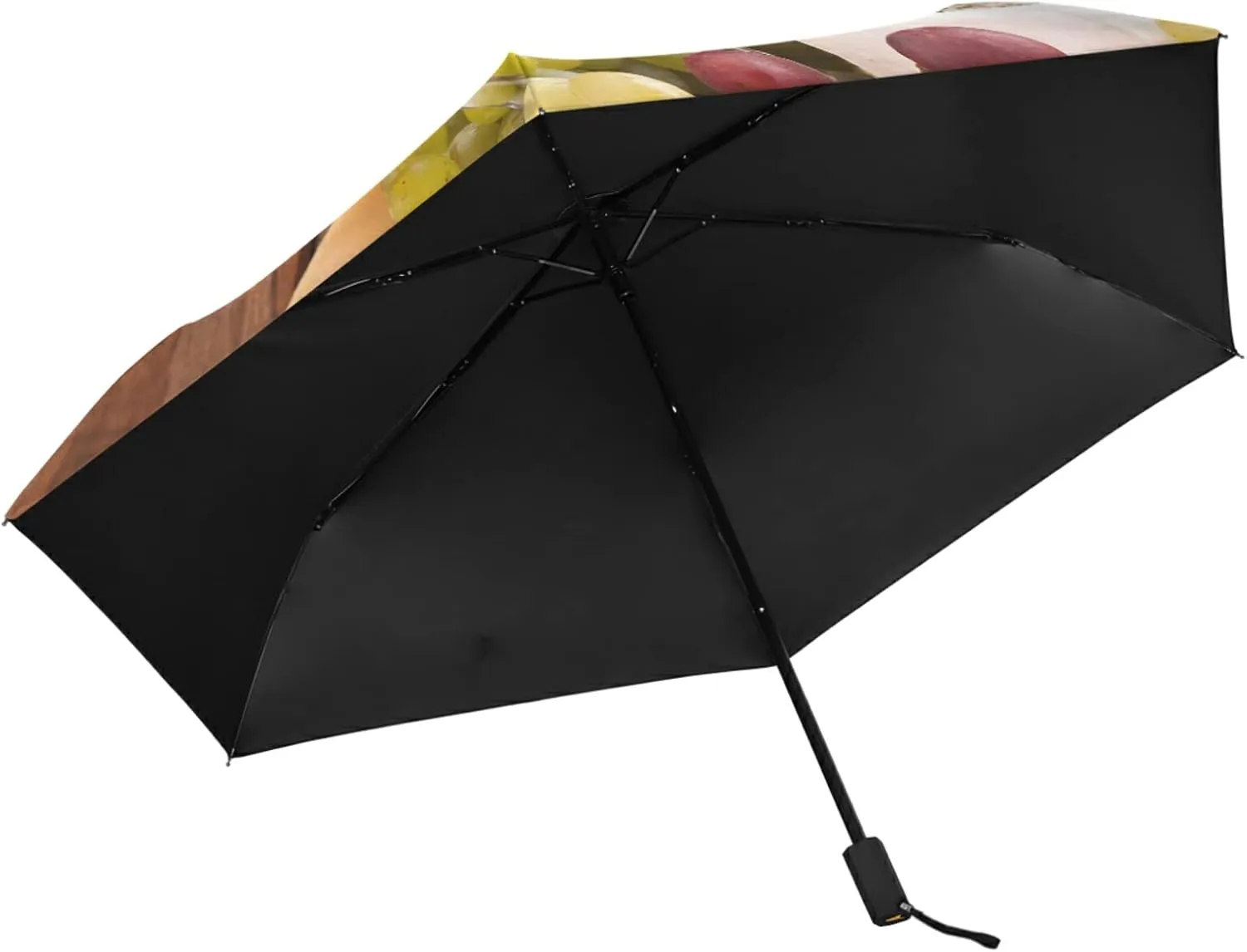 Oyihfvs Parasol Folding Umbrella, Reinforced Windproof Waterproof, Portable Compact Anti-UV Sun Rain Protection for Travel Outdoor