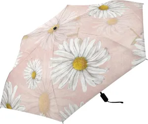 Oyihfvs Parasol Folding Umbrella, Reinforced Windproof Waterproof, Portable Compact Anti-UV Sun Rain Protection for Travel Outdoor