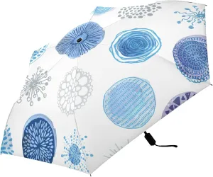 Oyihfvs Parasol Folding Umbrella, Reinforced Windproof Waterproof, Portable Compact Anti-UV Sun Rain Protection for Travel Outdoor