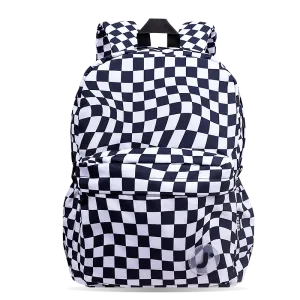 Oz Daypack Backpack in Wavy Checkers