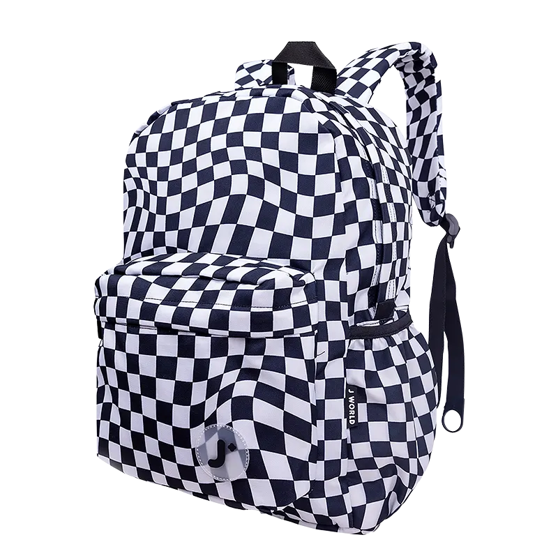 Oz Daypack Backpack in Wavy Checkers