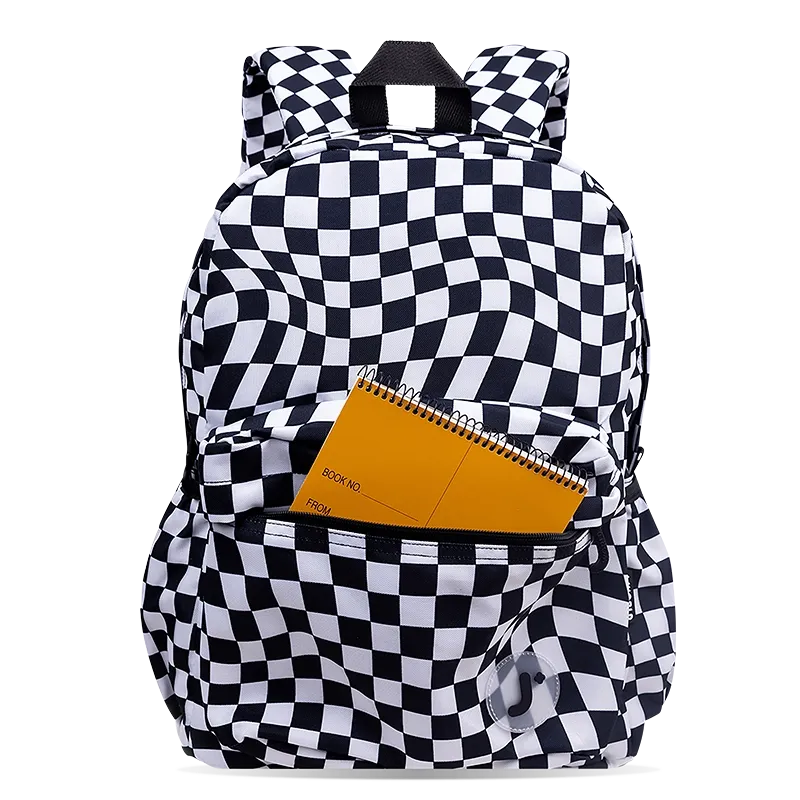 Oz Daypack Backpack in Wavy Checkers