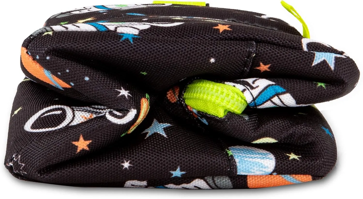 PackIt Freezable Snack Box, Spaceman, Built with EcoFreeze Technology, Collapsible, Reusable, Zip Closure with Buckle Handle, Great for All Ages and Fresh Snacks on the go