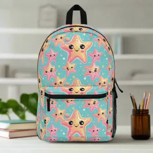 Pastel Starfish Backpack for Trendy Chic Style