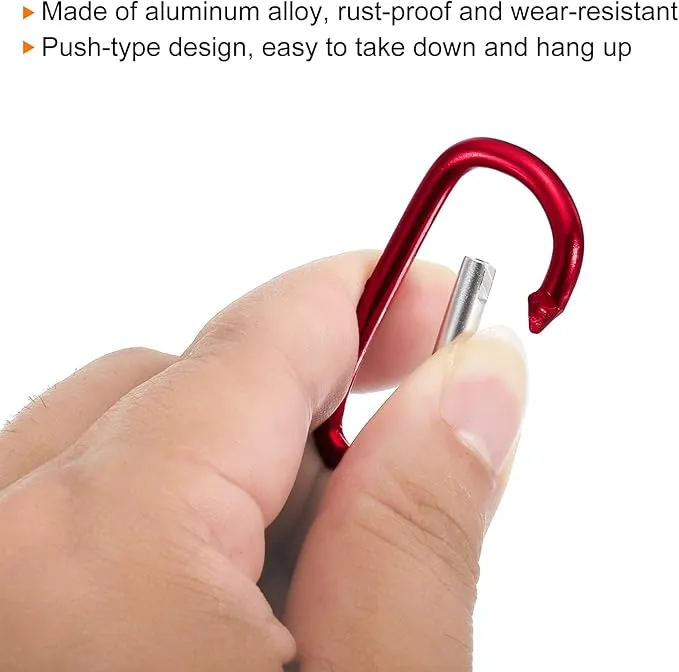 PATIKIL Compass Keychain Belt Clip, Party Favors for Camping