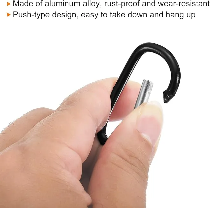 PATIKIL Compass Keychain Belt Clip, Party Favors for Camping