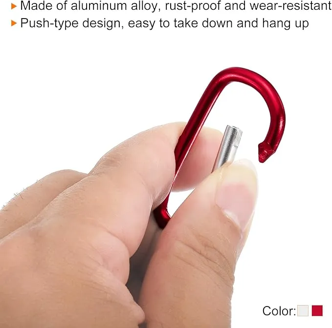 PATIKIL Compass Keychain Belt Clip,for Camping Outdoors