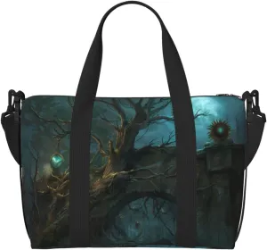 Phayah Dilapidated Arch Bridge Travel Duffel Bag Handbag Carry-On Luggage Bag Overnight Foldable Unisex Airline Travel Personal Items Bag