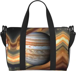 Phayah Jupiter Landscape Travel Duffel Bag Handbag Carry-On Luggage Bag Overnight Foldable Unisex Airline Travel Personal Items Bag