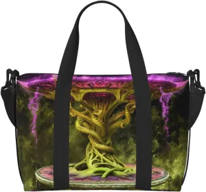 Phayah Oasis In Nebula Travel Duffel Bag Handbag Carry-On Luggage Bag Overnight Foldable Unisex Airline Travel Personal Items Bag
