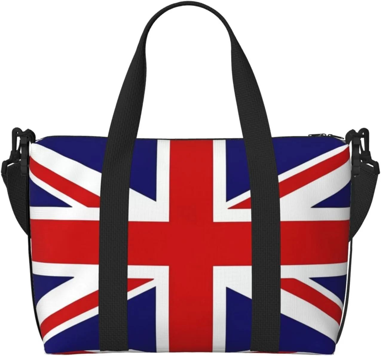 Phayah Uk Flag Travel Duffel Bag Handbag Carry-On Luggage Bag Overnight Foldable Unisex Airline Travel Personal Items Bag