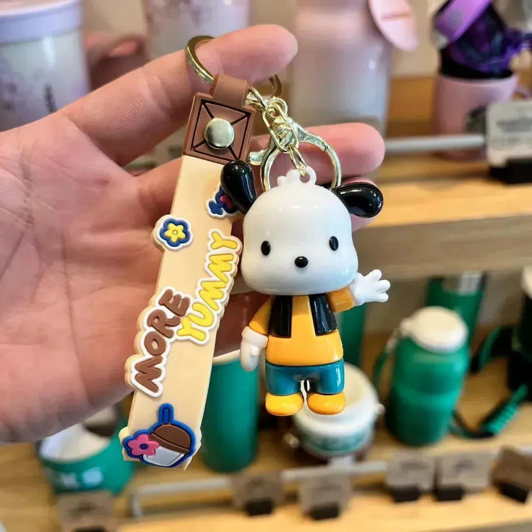 Pochacco Bag Pal 3D Keychain