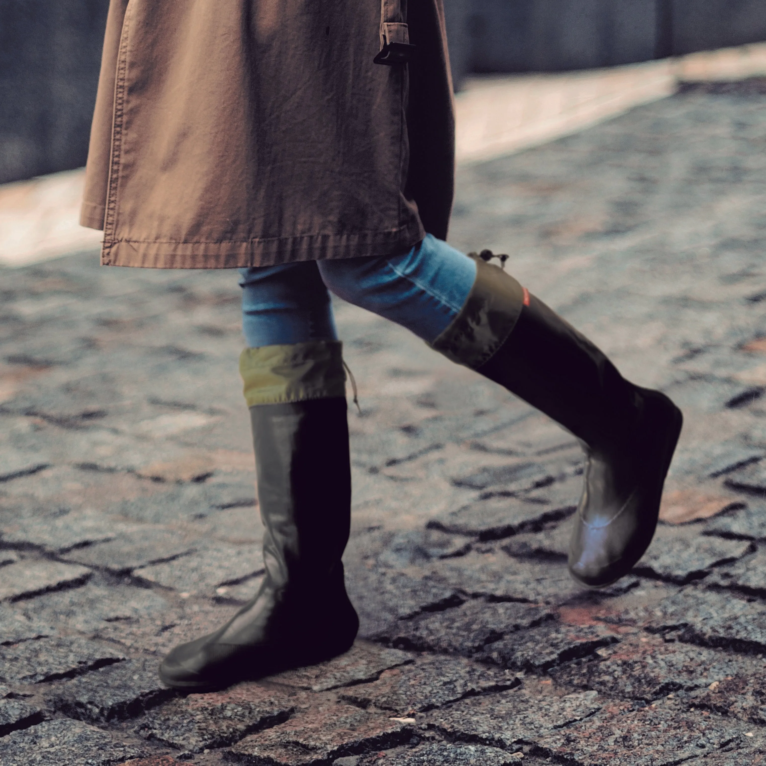 Pokeboo - rubber boots black