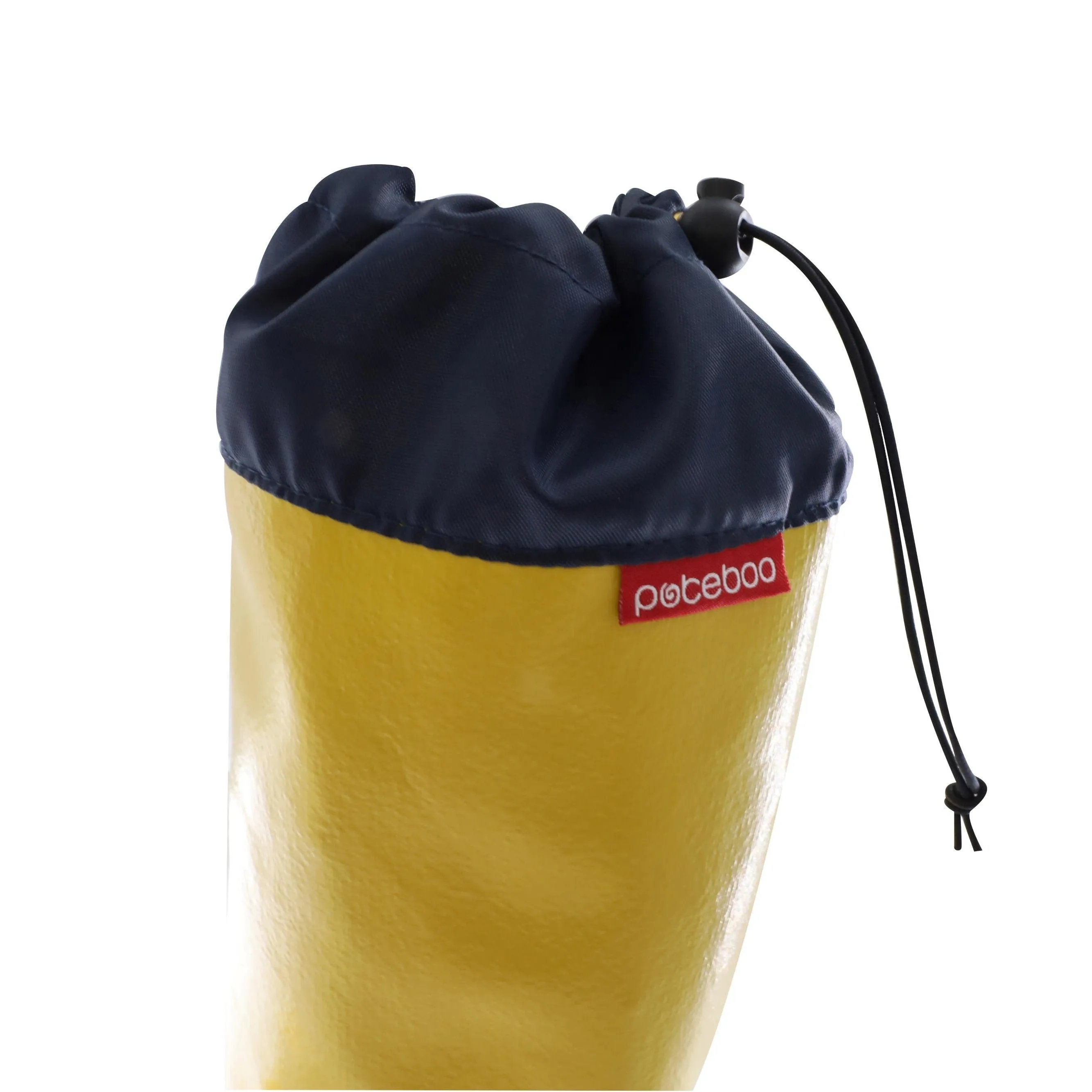 Pokeboo - rubber boots yellow - navy