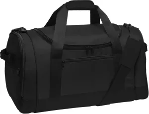 Port Authority Voyager Sports Duffel. BG800, Black, OSFA
