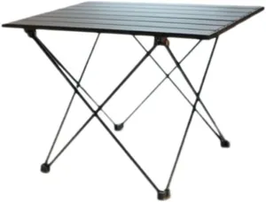 Portable Beach Table Camping Folding Table Aluminum Alloy Lightweight Foldable Fold Up Portable Camping Fishing Folding Table Folding Camping Table (Color : B, Size : 40 * 35 * 29cm)