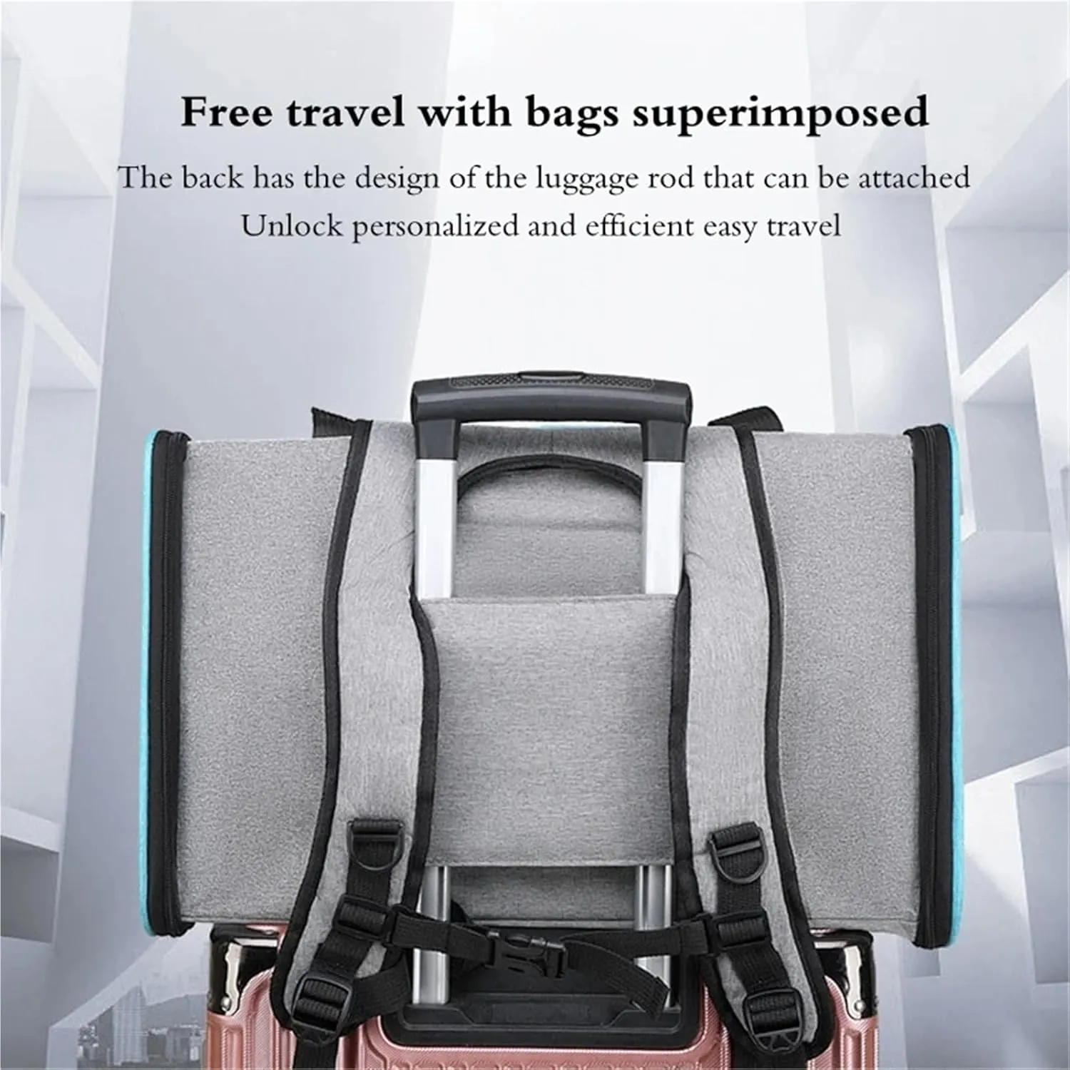 Portable Cat Carrier Bag Foldable Cats Handbag Reflective Pet Shoulder Bag Crossbody Cat Backpack Outdoor Travel Transportation(Fluorescent Green L)