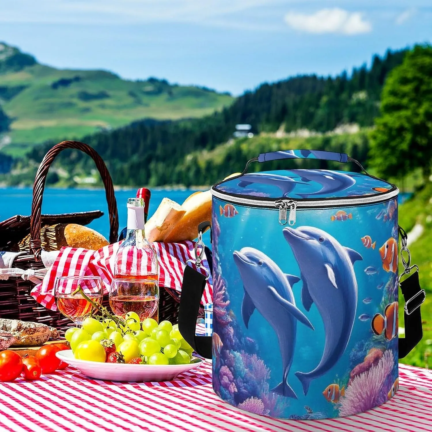Portable Lightweight Outdoor Cooler Backpack for Keep Hot and Cold Drinks