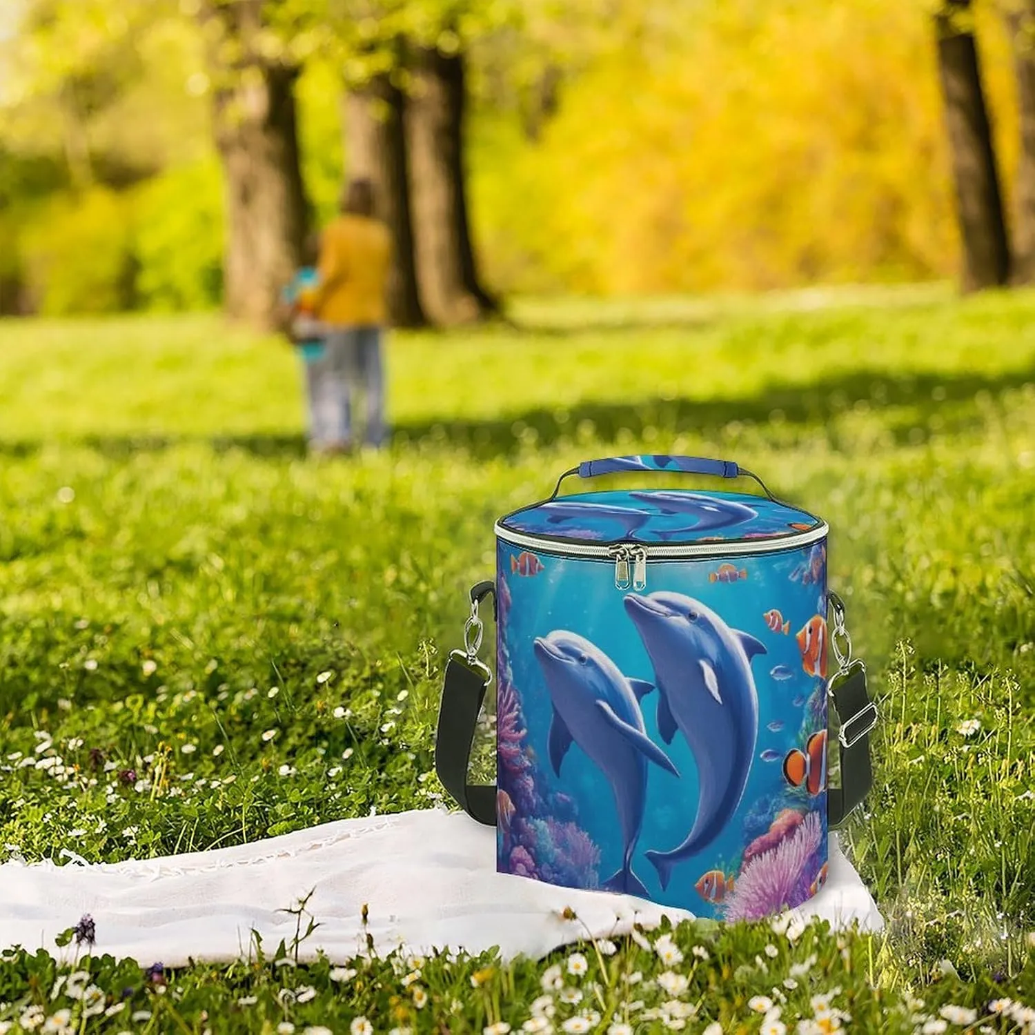 Portable Lightweight Outdoor Cooler Backpack for Keep Hot and Cold Drinks