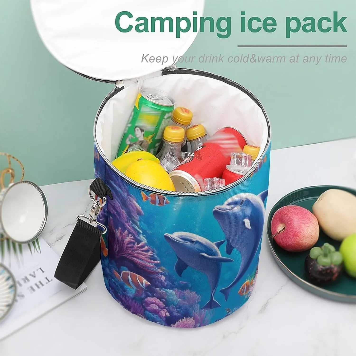 Portable Lightweight Outdoor Cooler Backpack for Keep Hot and Cold Drinks