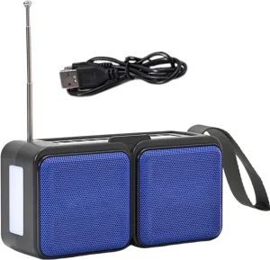 Portable Radio, Solar Receiver, 6.14x3.07x2.28 inches, LED Flashlight, Speaker Output, for Survival Gear, ABS Metal Construction, Compact Size Unit, Tornado Storm, Fishing