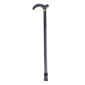 Premium Adjustable Walking Stick Cane – 2-Section Anti-Skid, Anti-Shock Crutch for Seniors, Lightweight Aluminum Alloy, Non-Slip Rubber Base, Adjustable Height 75-90cm for Hiking and Daily Support