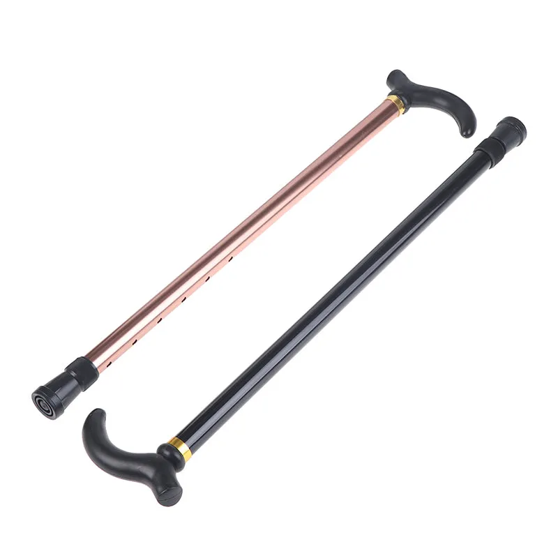 Premium Adjustable Walking Stick Cane – 2-Section Anti-Skid, Anti-Shock Crutch for Seniors, Lightweight Aluminum Alloy, Non-Slip Rubber Base, Adjustable Height 75-90cm for Hiking and Daily Support