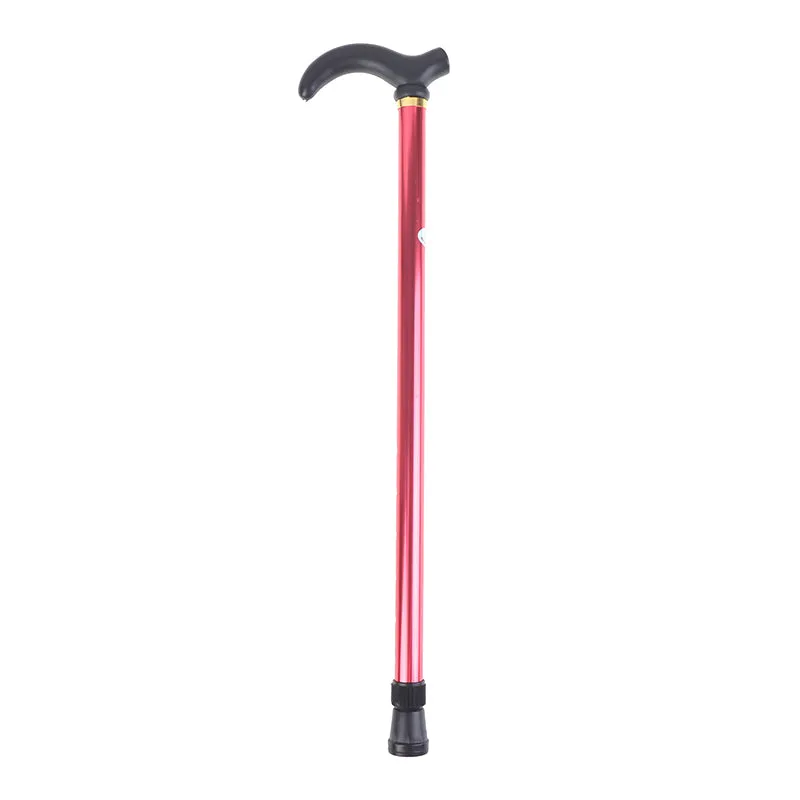 Premium Adjustable Walking Stick Cane – 2-Section Anti-Skid, Anti-Shock Crutch for Seniors, Lightweight Aluminum Alloy, Non-Slip Rubber Base, Adjustable Height 75-90cm for Hiking and Daily Support