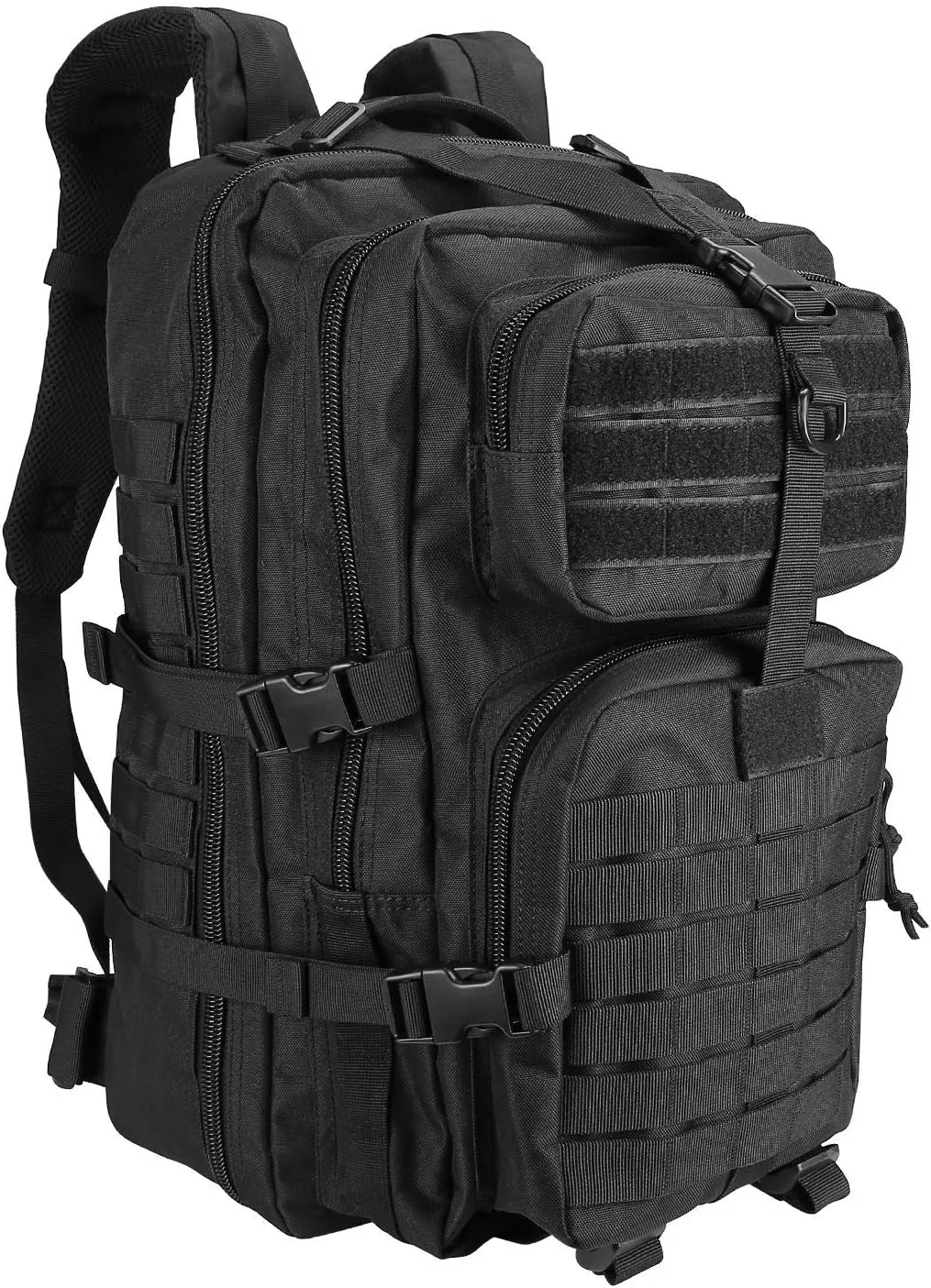 ProCase Tactical Backpack 42L Large Rucksack 3 Day Outdoor Military Army Assault Pack Go Bag Backpacks -Black
