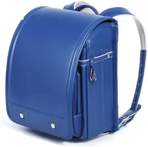PU Leather Backpacks Durable, Lightweight Bookbag with Automatic Lock Travel Backpacks,Blue,26 * 16 * 36cm (Blue 26 * 16 * 36cm)