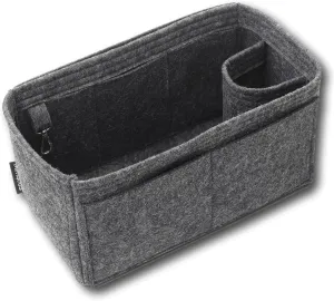 Purse Organizer Insert for handbags, bag organizer for tote with 8 Pockets & Key Hook, Perfect for Speedy Neverfull Bag Insert contains 6 Sizes in 10 Colors