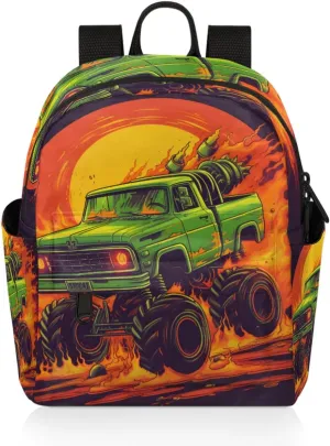 Race Cars Mini Backpack Purse for Women Fashion Lightweight Small Daypack Ladies Travel Handbags Shoulder Bag