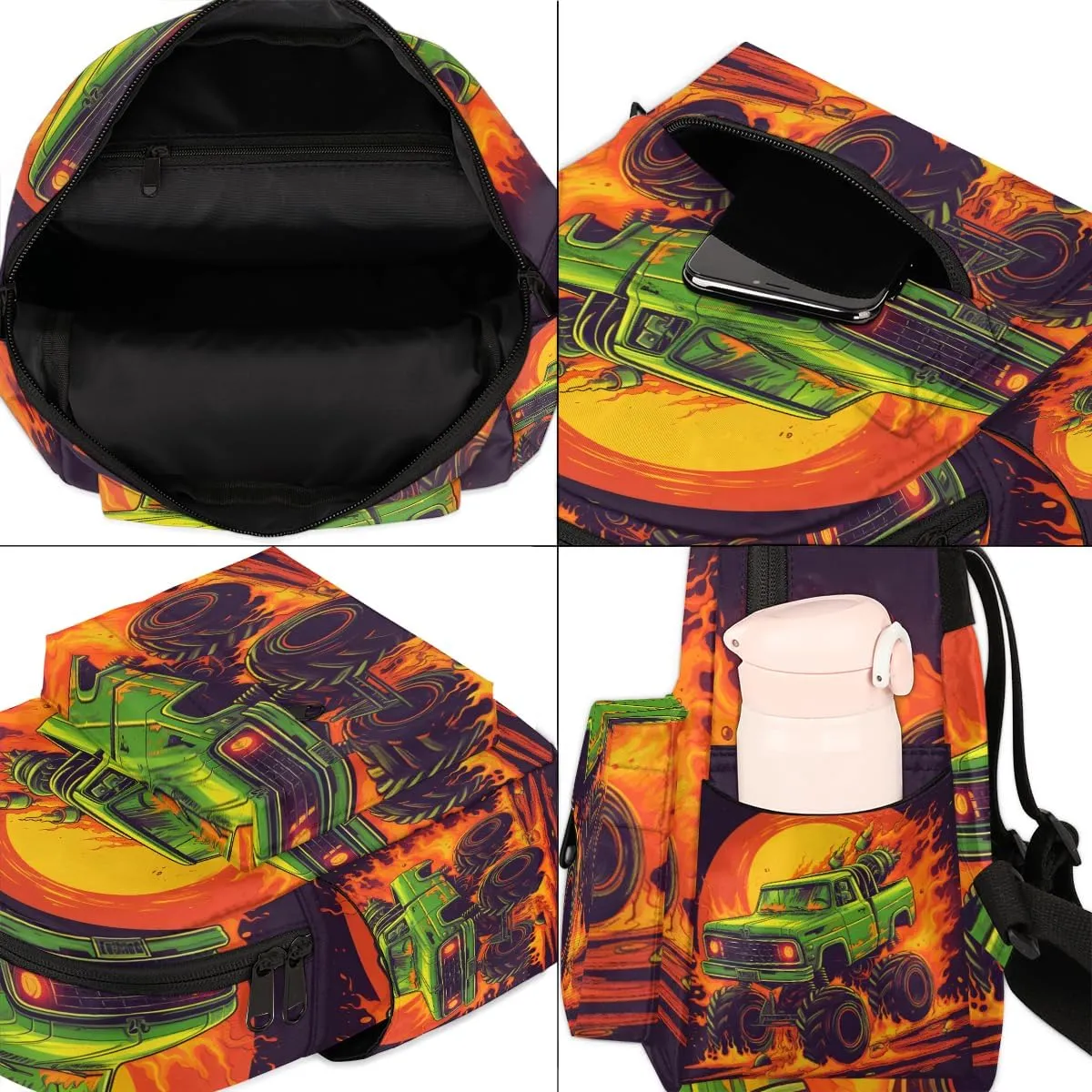 Race Cars Mini Backpack Purse for Women Fashion Lightweight Small Daypack Ladies Travel Handbags Shoulder Bag