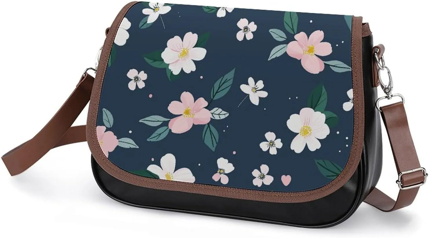 Rainbow Color Plaid-png Crossbody Bags for Women Travel Shoulder Bag Small Leather Cross Body Handbags