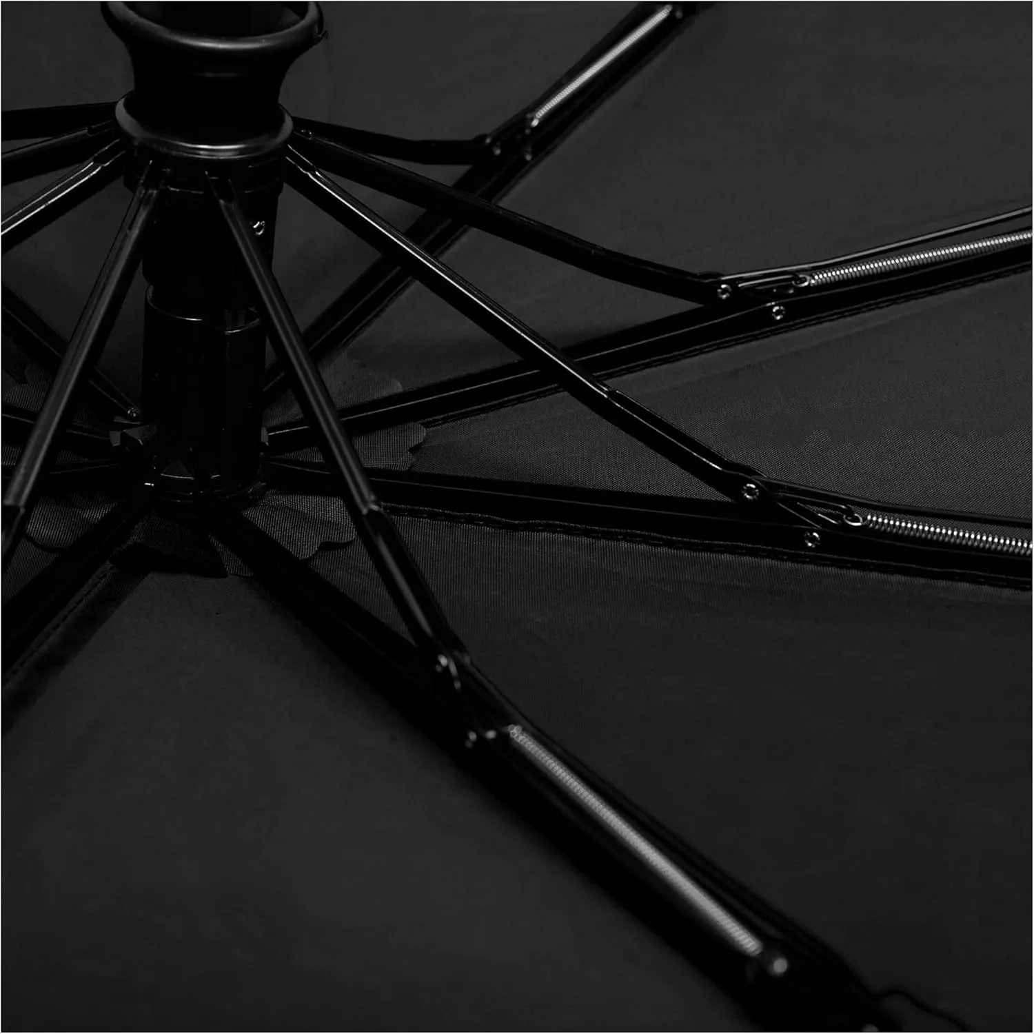 RainPlus Windproof Travel Umbrella - Compact, Automatic, Folding and Portable - Umbrellas For Rain for Men and Women - Car, Backpack, Purse, Strong & Wind Resistant